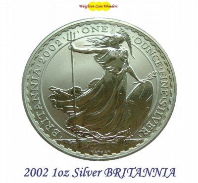2002 1oz Silver BRITANNIA